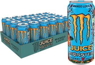 Monster Energy Juice Mango Loco, Energy + Juice, Energy Drink, Energy Drink