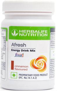 Herbalife Nutrition Afresh Energy Drink Mix - Cinamon Flavor Plant-Based Protein