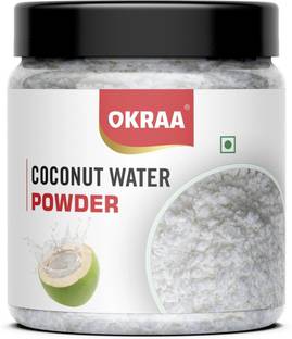 OKRAA Coconut Water Powder /Spray Dried Coconut Water Powder (Nariyal Pani ) - 100 GM Nutrition Drink