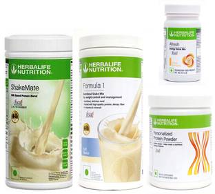 Herbalife Nutrition FORMULA1 KULFI 500PROTIEN200GAFRESHENERGY DRINK GINGER 50 G SHAKEMATE 500 G Energy Drink