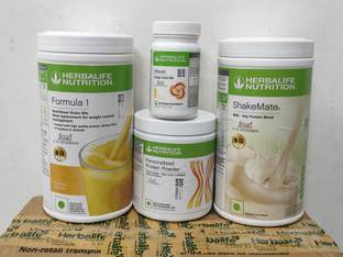 Herbalife Nutrition WEIGHT LOSS FORMULA 1 MANGO SHAKE SHAKEMATE PROTEIN POWDER 200GM AFRESH LEMON Protein Shake