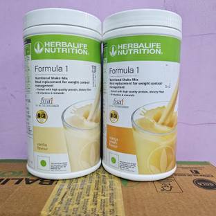 Herbalife Nutrition FORMULA-1 VANILLA & ORANGE SHAKE-MIX 1000GM WEIGHT LOSS Nutrition Drink