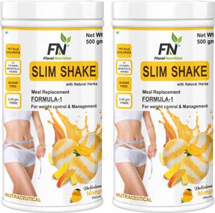 Floral Nutrition Slim Shake Formula 1 with Natural Herbs for Weight Control & Management Nutrition Drink