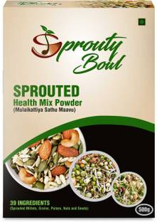 SPROUTY BOWL Sprouted Health Mix Powder 39 Natural Organic Ingredients Nutrition Drink