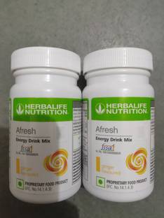 Herbalife Nutrition Afresh Energy Drink Ginger Flavour (50g) - Pack of 2 Energy Drink