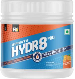 MUSCLEBLAZE Sports Hydr8 PRO, 950 mg Electrolytes, for Instant Rehydration & Energy Hydration Drink