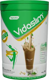 Signutra Vidaslim High Fiber Supplement for Weight Management, 400 g (Coffee Flavor) Nutrition Drink