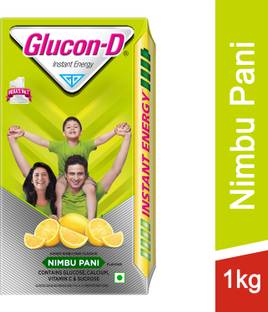 GLUCON-D Nimbu Pani Glucose Powder, Refill Energy Drink
