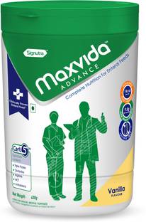 Maxvida Advance Complete Nutrition for enteral Feeds Jar -400g (Vanilla) Nutrition Drink