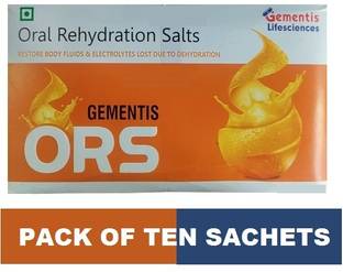 gementis WHO FORMULA ENERGY DRINK POWDER PROLYTE ORS CONTAINS ELECTROLYTES (10*21.8G) Hydration Drink