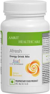 Amrit Healthcare Afresh Energy Drink Mix for Full day Energy Energy Drink