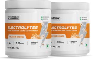 Wellcore Electrolytes | 5 Vital Electrolytes | Sugar Free | Sustained Energy | Keto Energy Drink