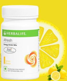 HERBALIFE Afresh Lemon Flavor Energy Drink – 50 GMS – Natural Energizer Energy Drink