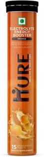 Hure Electrolyte Energy ooster Effervescent Tablets for Daily Hydration Energy Drink