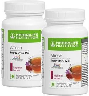 HERBALIFE Afresh Energy Drink Mix Combo set of 2 for weight management Energy Drink