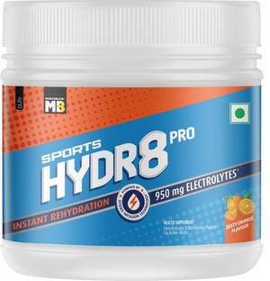 MUSCLEBLAZE Sports Hydr8 PRO, 950 mg Electrolytes, for Instant Rehydration & Energy Hydration Drink
