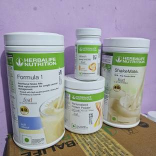 Herbalife Nutrition F1-KULFI ,PPP200,PEACH ENERGY DRINK SLIM WEIGHT LOSS COMBO WITH SHAKEMATE Nutrition Drink