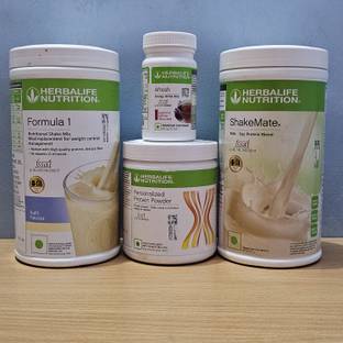 HERBALIFE FORMULA 1 KULFI SHAKE, PPP200GM,ENERGY DRINK KASHMIRI KAHWA WITH SHAKEMATE 500GM Nutrition Drink