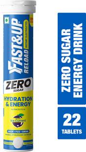 FAST&UP Reload Zero - Zero Sugar | 2X Faster Energy & Hydration | 5 Vital Electrolytes Energy Drink