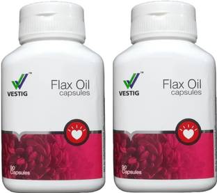 Vestige Flax Oil Capsules 2 Combo Nutrition Drink