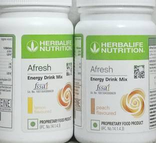 Herbalife Nutrition Herbalife Energy Drink Lemon & PEACH Afresh Nutrition Drink