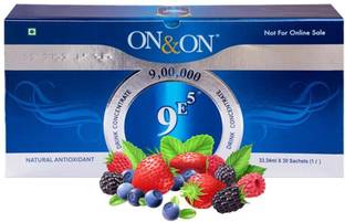 on and on 9E5 Premium mix Juice - 30 Sachets Energy Drink
