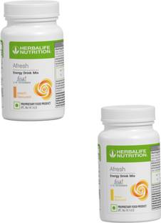 HERBALIFE Afresh Energy Drink Mix Combo peach & Lemon* Energy Drink