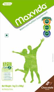 Maxvida Balanced Nutrition Supplement for Adults - 1000g BIB (Chocolate)