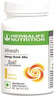 Herbal Nutrition Life Afresh Lemon Flavored Drink Mix Energy Drink