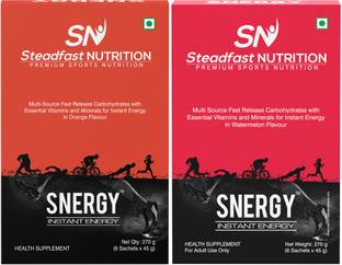 Steadfast NUTRITION Snergy | Instant Energy & Hydration | Essential Vitamins & Minerals Energy Drink
