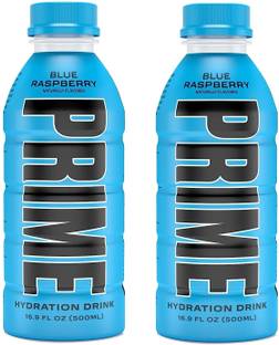 Prime Drink Blue Raspberry with Delicious Beverage Energy Drink