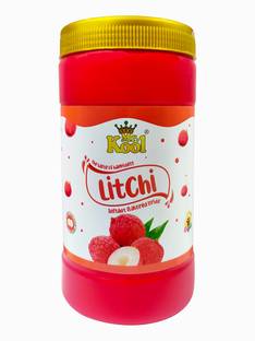 Mr.Kool Instant Drink Powder Litchi 1 Kg Jar, Provides Instant Energy. Energy Drink