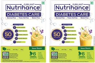 JUBILANT Nutrihance Nutrihance Diabetes Care ,Manage Blood Sugar Levels ,Nutrition Drink -350gm x 2 Nutrition Drink