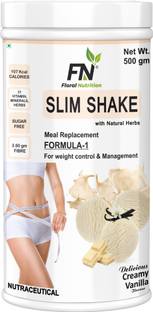 Floral Nutrition Slim Shake Formula 1 with Natural Herbs for weight control & Management Nutrition Drink