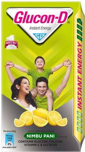 GLUCON-D Instant Energy Health Drink Nimbu Pani Energy Drink