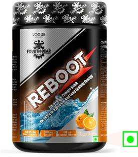 FOURTH GEAR Reboot Electrolyte Powder Isotonic Instant Energy Drink for Rehydration Energy Drink