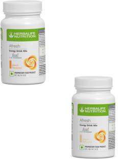 Herbalife Nutrition Afresh Energy Drink Mix Combo peach & Ginger. Energy Drink