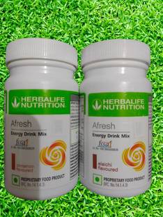 HERBALIFE Afresh Energy Drink Mix cinnamon And elaichi Flavour Energy Drink