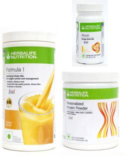 Herbalife Nutrition FORMULA 1MANGO 500 G PROTIEN 200 G AFRESH ENERGY DRINK LEMON 50 G Energy Drink