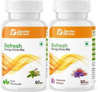 DOCTORFIT Befresh Tulsi +K-K Energy Drink for Weight Loss & Refreshing Green Tea Extract Energy Drink