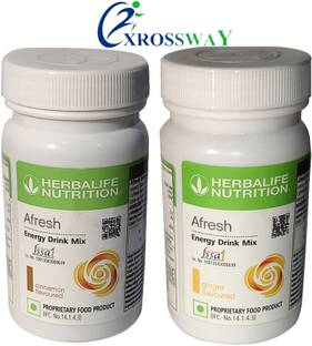 HERBALIFE Nutrition Energy-Drink Cinnamon and Ginger (PACK OF 2) Energy Drink