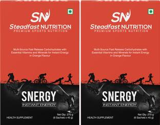 Steadfast NUTRITION Snergy | Instant Energy & Hydration | Essential Vitamins & Minerals Energy Drink