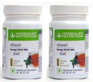 HERBALIFE Afresh Energy Drink Tulsi Flavour Sports Drink