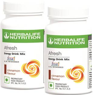 HERBALIFE Afresh Energy Drink Mix Combo set of 2 for weight management Energy Drink