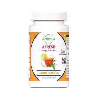ACTIWOW Afresh Energy Drink Mix Lemon 50 gm For Fast Weight loss Powder Energy Drink