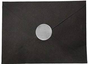 AccuPrints Black 5 x 7 Pack of 25 Envelopes