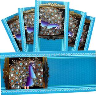 Kaagaz - Premium Peacock Design | Cash/Money Envelope, Lifafa, Shagun Envelope Envelopes