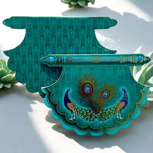 LIFAFEWALA Designer Fan Shaped Money And Shagun Envelopes for Weddings other Occasions| Envelopes