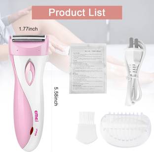 Emei Your At-Home Rechargeable Lady Epilator & Shaver Cordless Epilator