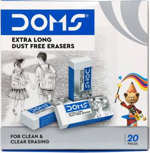 DOMS Extra-Long Dust Free Non-Toxic Eraser